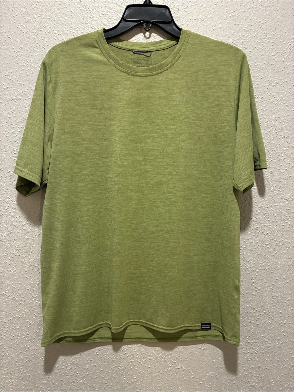 Patagonia Short Sleeve Crew Tee in Light Olive
